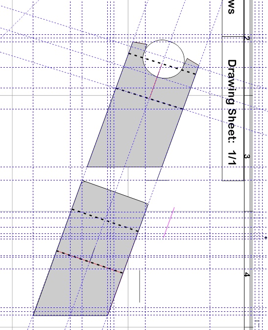 CorelDRAW CAD drawing